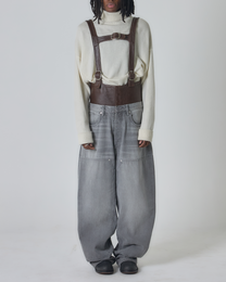 HYBRID BOMBER DENIM