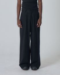 STRAIGHT LEG TROUSERS